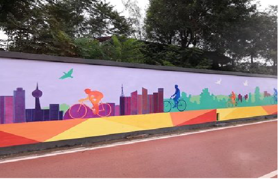 吉首墙体彩绘-围墙