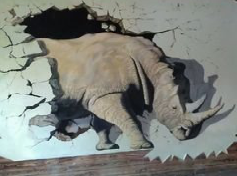 吉首在墙绘中，如何绘制3D效果？